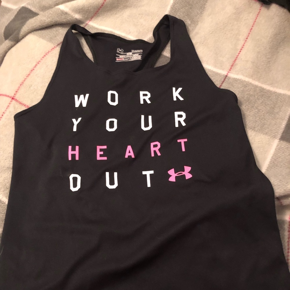 Under armour workout tang top